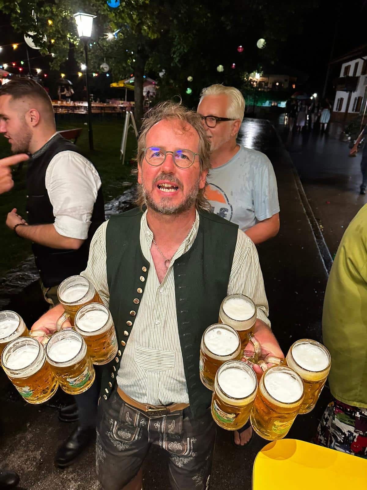 1000 Lichterfest - sau guad war's - dem Regen getrotzt, Foto 2