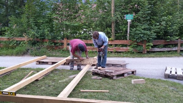 Fotos vom Aufbau, Foto 44