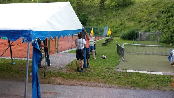 Fotos vom Aufbau, Foto 31