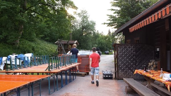 Fotos vom Aufbau, Foto 36