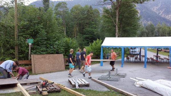 Fotos vom Aufbau, Foto 35