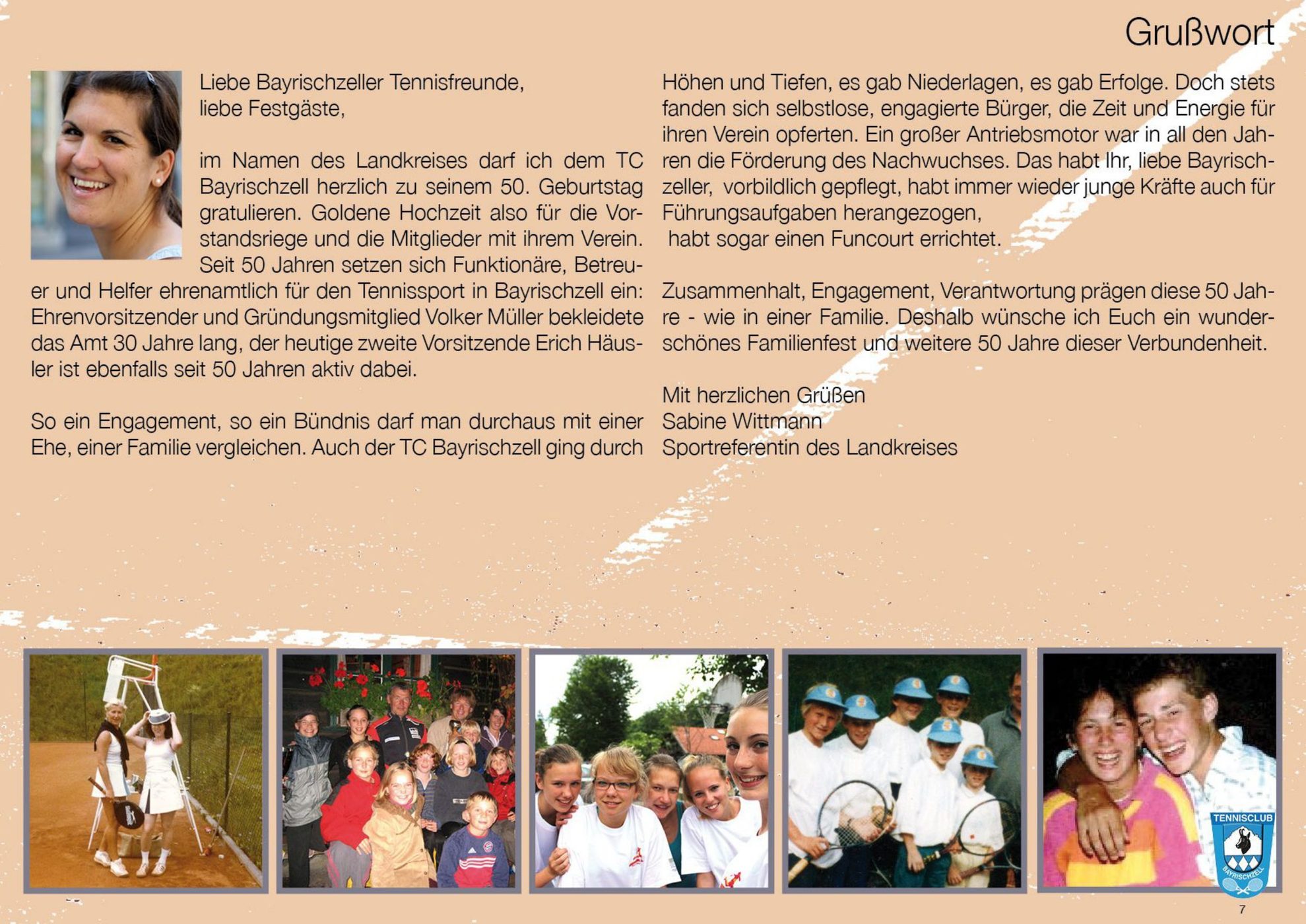 Festschrift, Seite 7