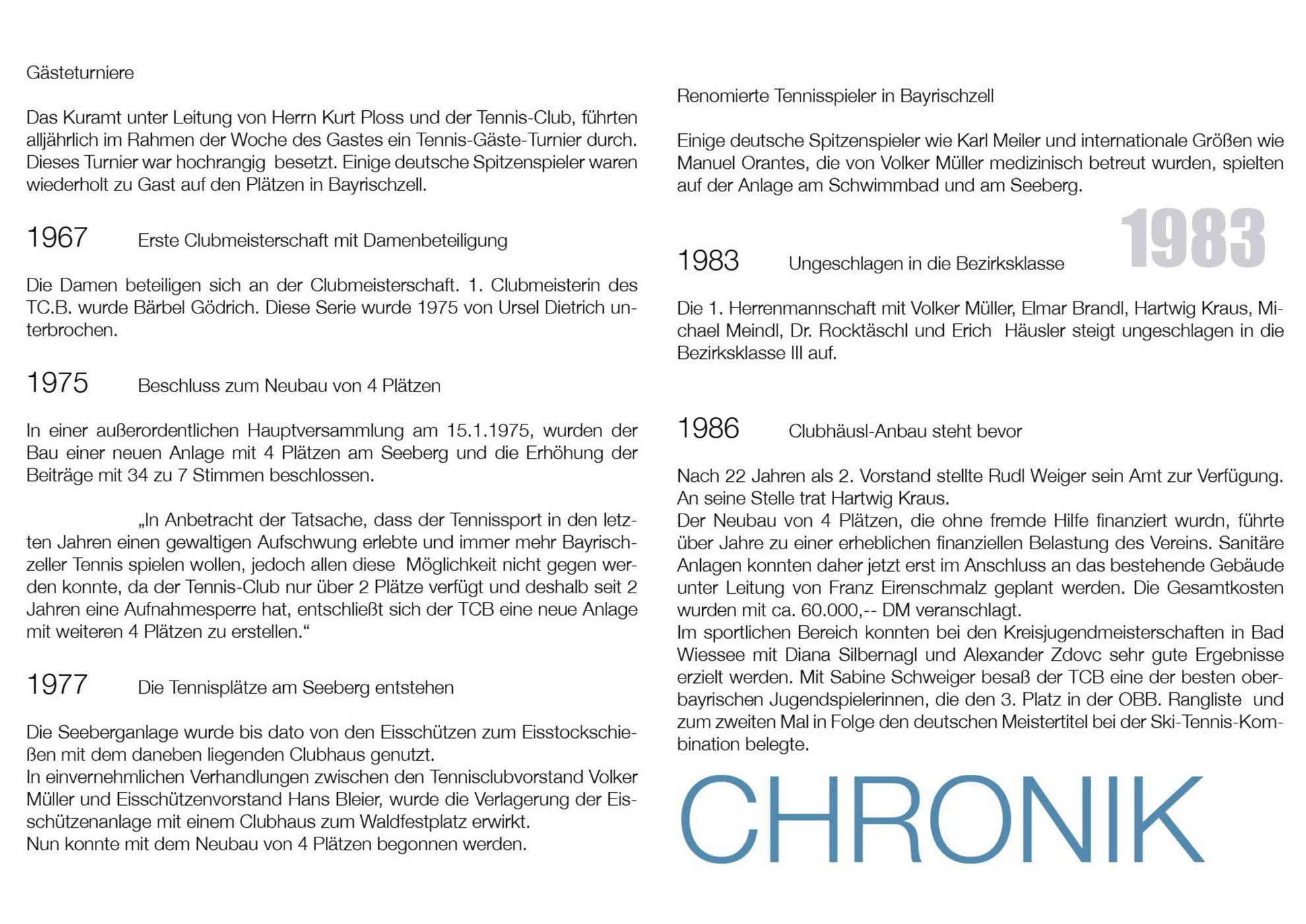 Festschrift, Seite 20