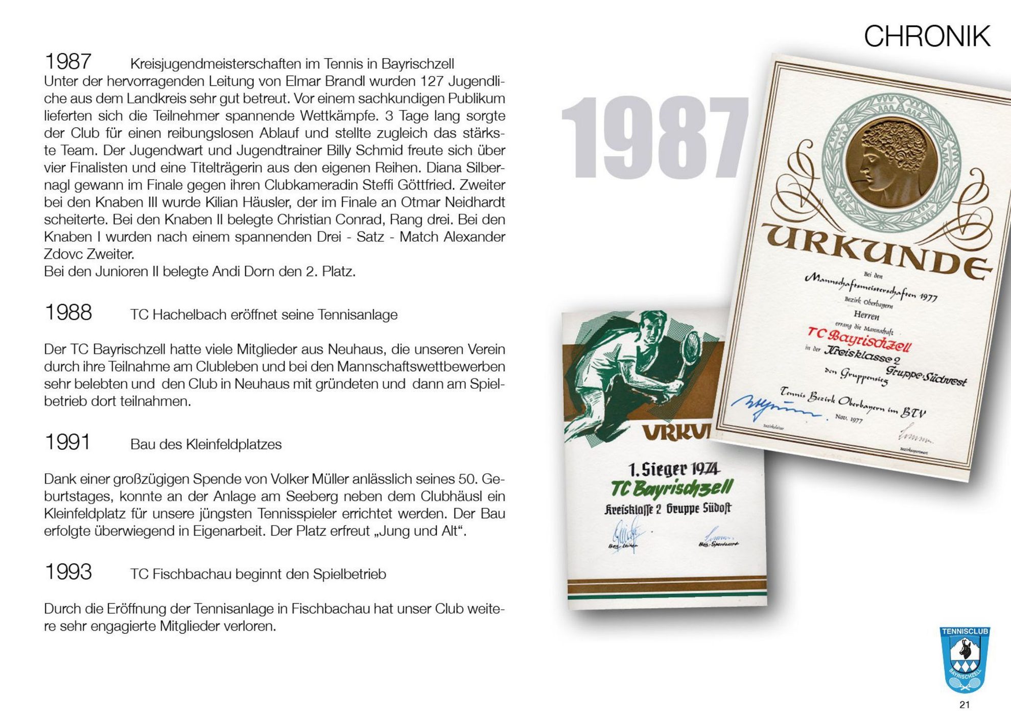 Festschrift, Seite 21