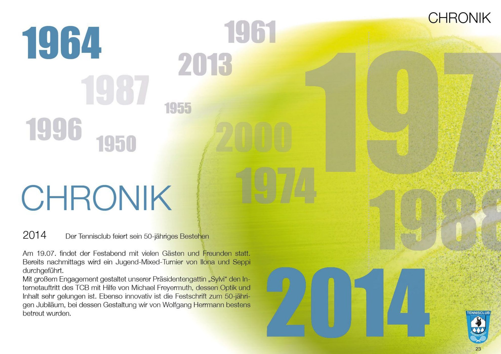 Festschrift, Seite 23